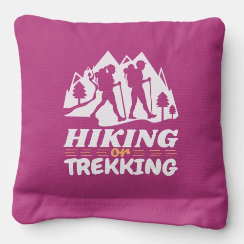 Hiking or Trekking Cornhole Bags