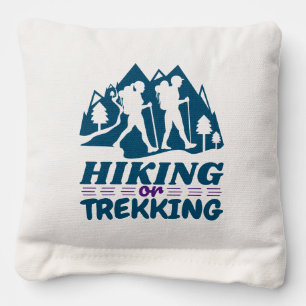 Hiking or Trekking Cornhole Bags