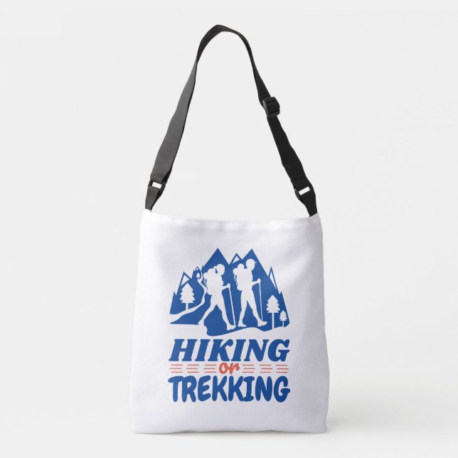 Hiking or Trekking Crossbody Bag (Back)