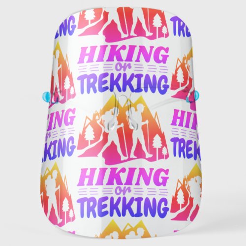 Hiking or Trekking Face Shield