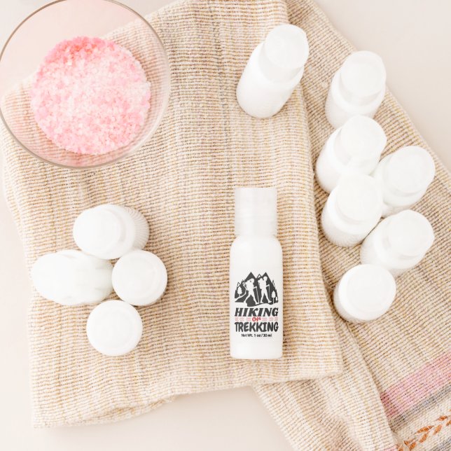 Hiking or Trekking Hand Lotion (Laydown)