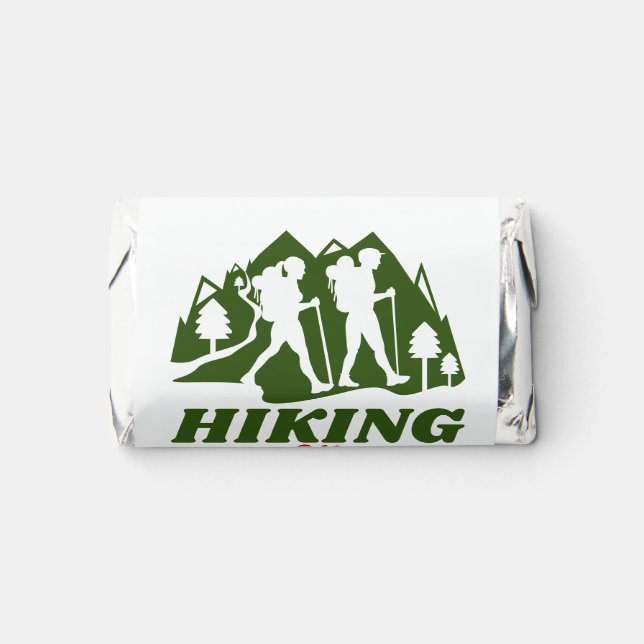 Hiking or Trekking Hershey's Miniatures (Front)