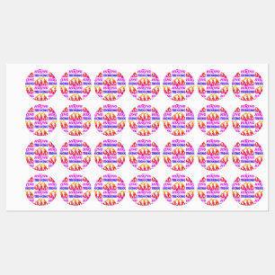 Hiking or Trekking Labels