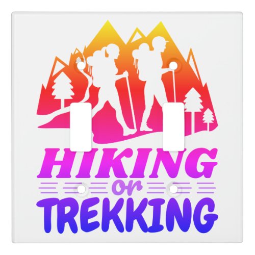 Hiking or Trekking Light Switch Cover