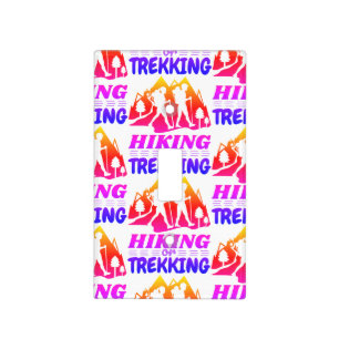 Hiking or Trekking Light Switch Cover