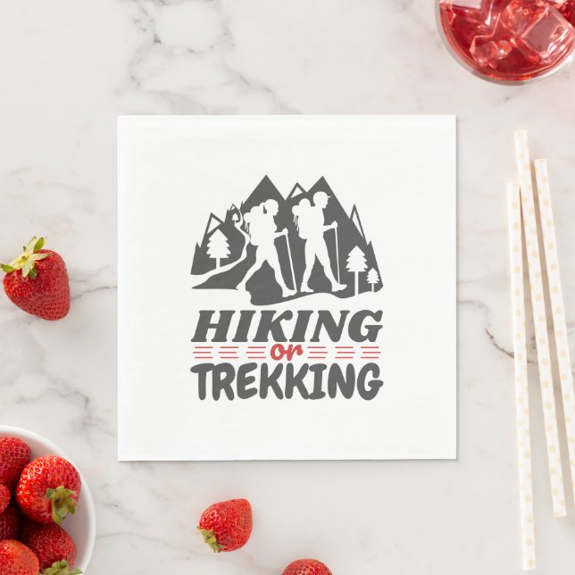 Hiking or Trekking Napkins (Insitu)