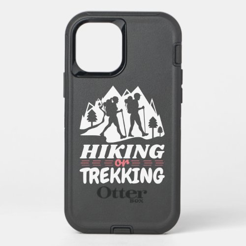 Hiking or Trekking OtterBox Defender iPhone 12 Case