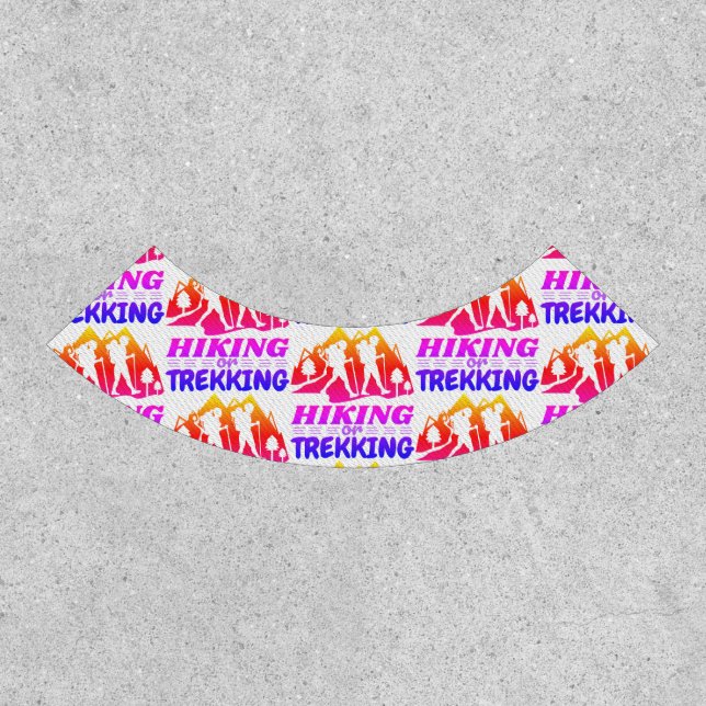 Hiking or Trekking Patch (Front)