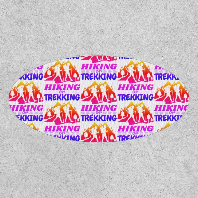 Hiking or Trekking Patch (Front)