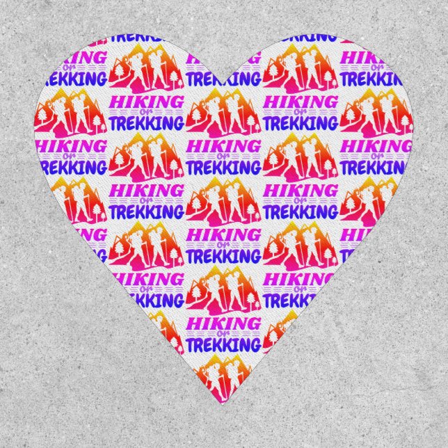 Hiking or Trekking Patch (Front)