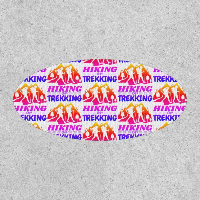 Hiking or Trekking Patch (Front)