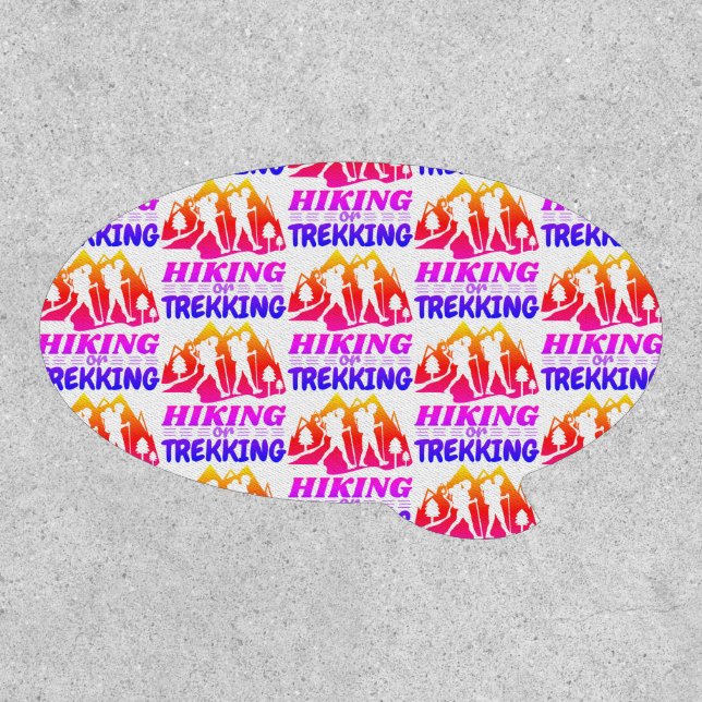 Hiking or Trekking Patch (Front)