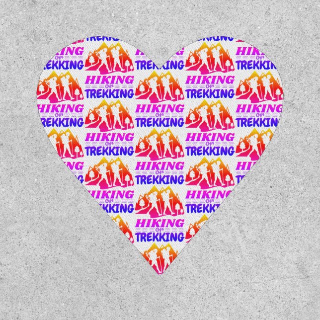 Hiking or Trekking Patch (Front)