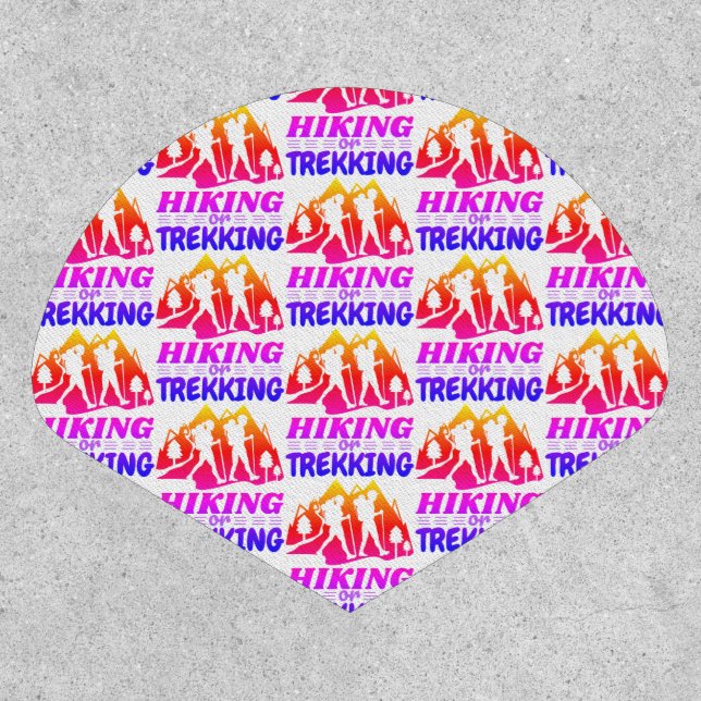 Hiking or Trekking Patch (Front)