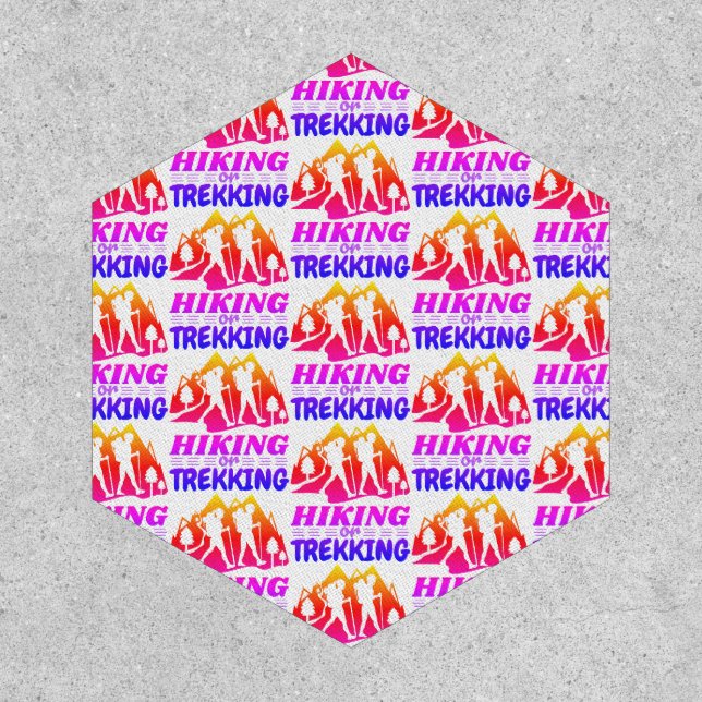 Hiking or Trekking Patch (Front)