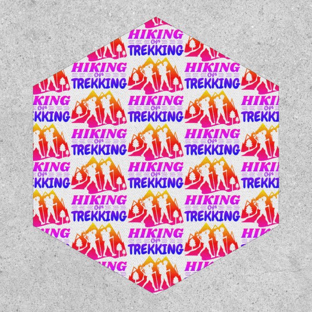 Hiking or Trekking Patch (Front)