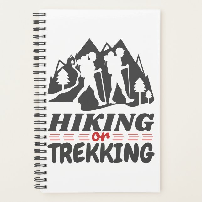 Hiking or Trekking Planner (Front)