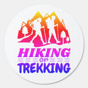 Hiking or Trekking Sign