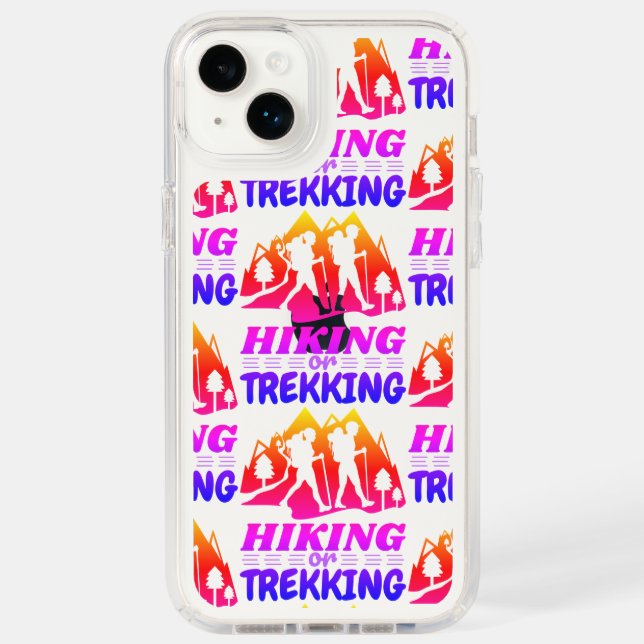 Hiking or Trekking Speck iPhone Case (Front)