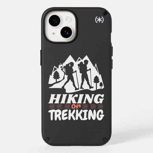 Hiking or Trekking Speck iPhone Case (Front)