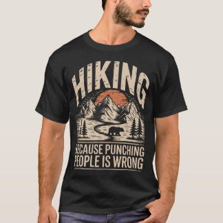 Hiking Outdoor Funny Hiker Nature Trail T-Shirt