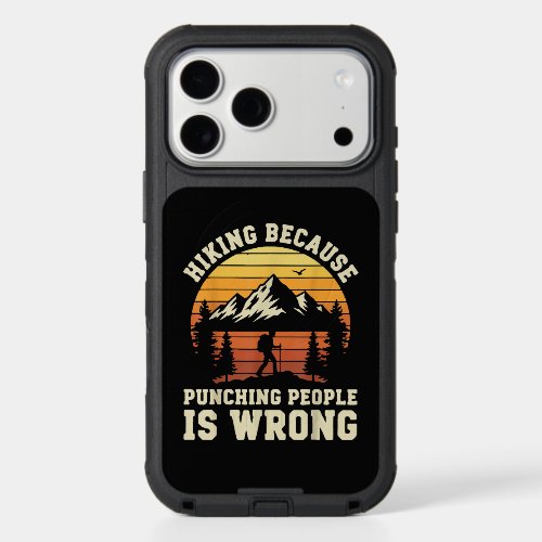 Hiking Outdoor Funny Hiker iPhone 17 Pro Max Case