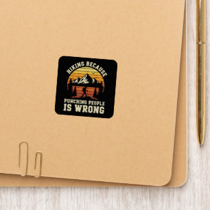 Hiking Outdoor Funny Hiker Patch