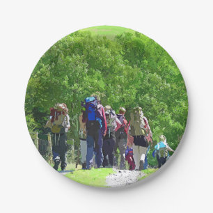 HIKING PAPER PLATES