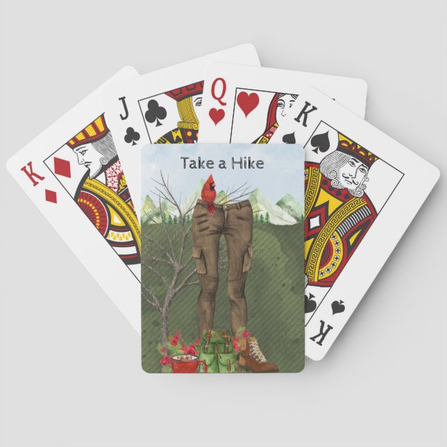 Hiking Playing Cards (Back)