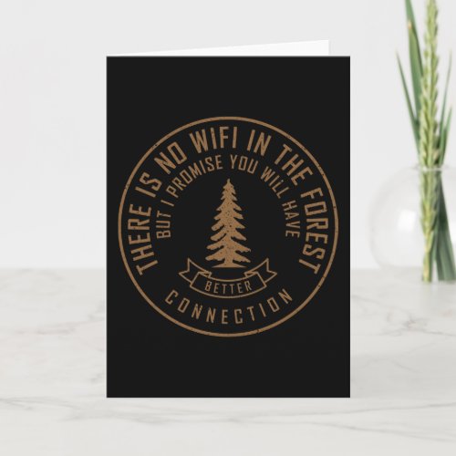 HIKING QUOTE Funny Hiking Hikers Wanderer Card