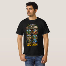 Hiking Safety blk Mens T-Shirt