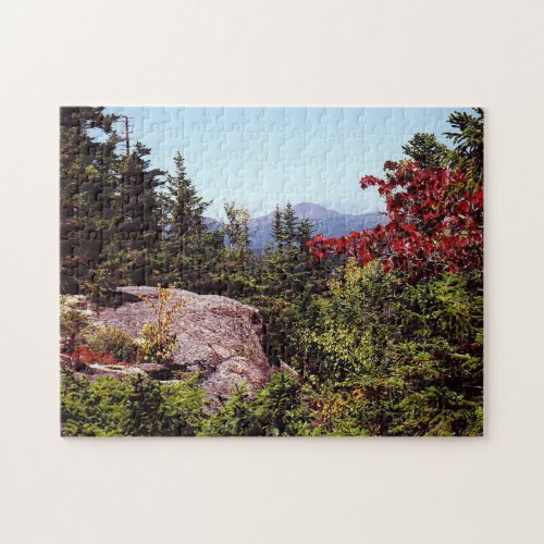 Hiking Scenic White Mountains New Hampshire Puzzle