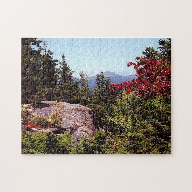 Hiking Scenic White Mountains New Hampshire Puzzle