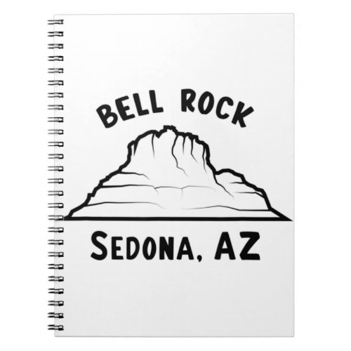 HIKING SEDONA Bell Rock Sedona AZ Red Rock Vorte Notebook
