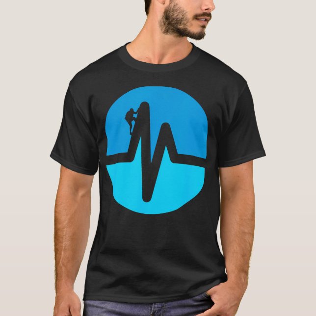 Hiking Shirts Hiker Mountain Rock Climbing Camping (Front)