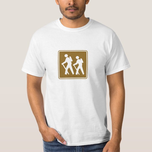 Hiking Sign T-Shirt (Front)