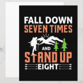 Hiking Stand Up Eight (Front/Back)
