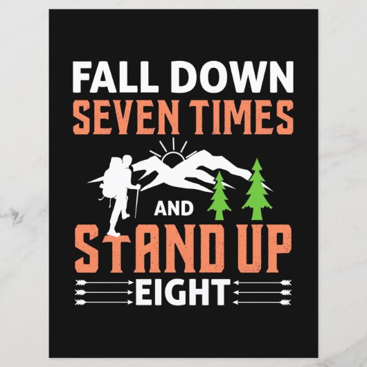 Hiking Stand Up Eight (Front)