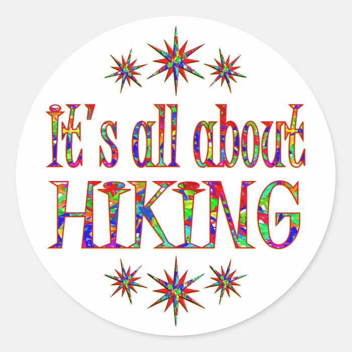 HIKING STICKERS