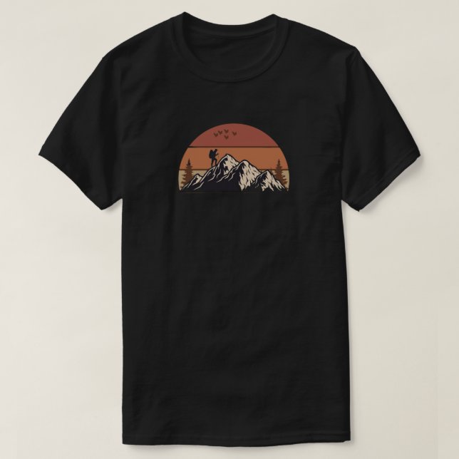 Hiking T-Shirt (Design Front)