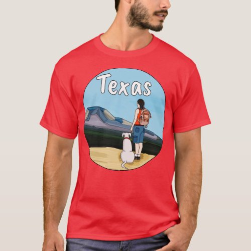 Hiking Texas T_Shirt