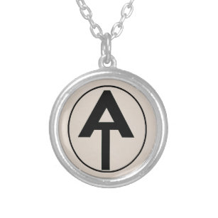 Hiking the Appalachian Trail Silver Plated Necklace