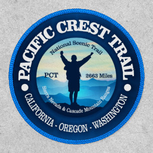 Hiking (The Pacific Crest Trail) Patch