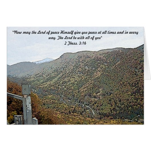 Hiking Through the Mountains 2 Thess 3:16 (Front Horizontal)