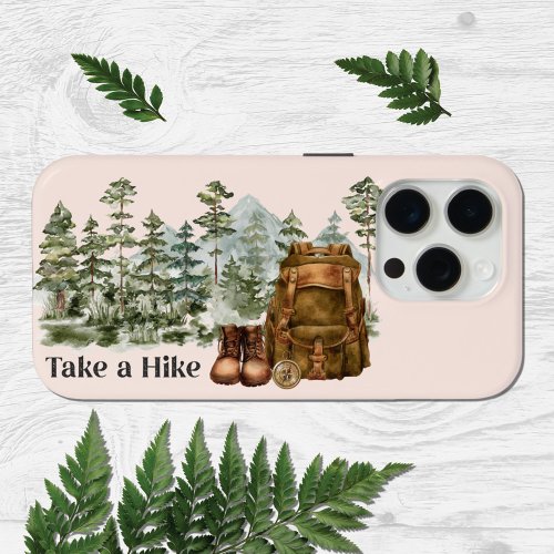 Hiking to Mountain Outdoor Case_Mate iPhone Case