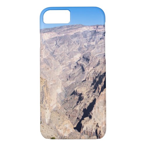 Hiking trail in Jebel Shams iPhone 87 Case
