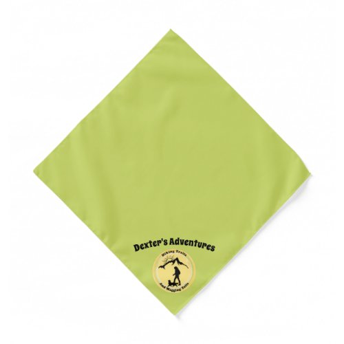 Hiking Trails and Wagging Tails Cavalier Spaniel  Bandana
