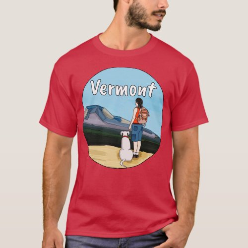 Hiking Vermont T_Shirt