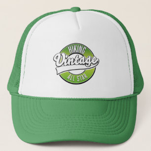 Hiking Vintage all star Button Trucker Hat