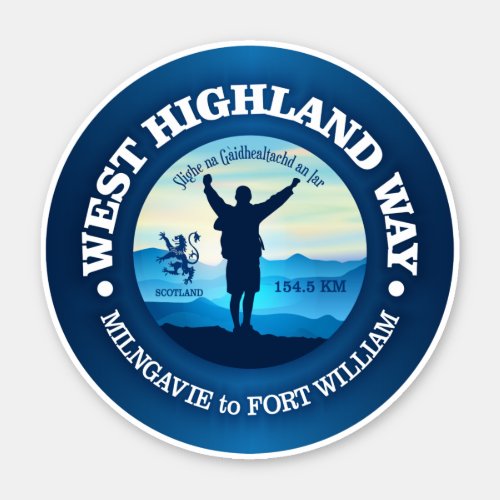 Hiking West Highland Way Sticker
